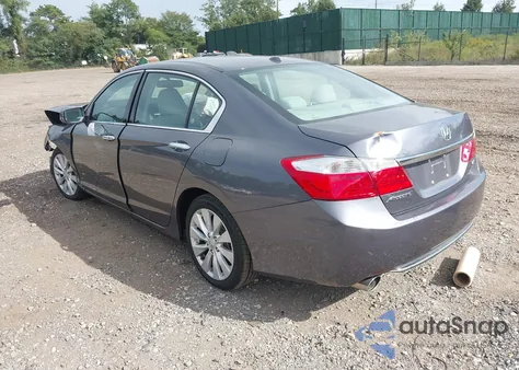 2014 Honda Accord Ex-L V-6 из США, поврежденный, VIN 1HGCR3F86EA019141